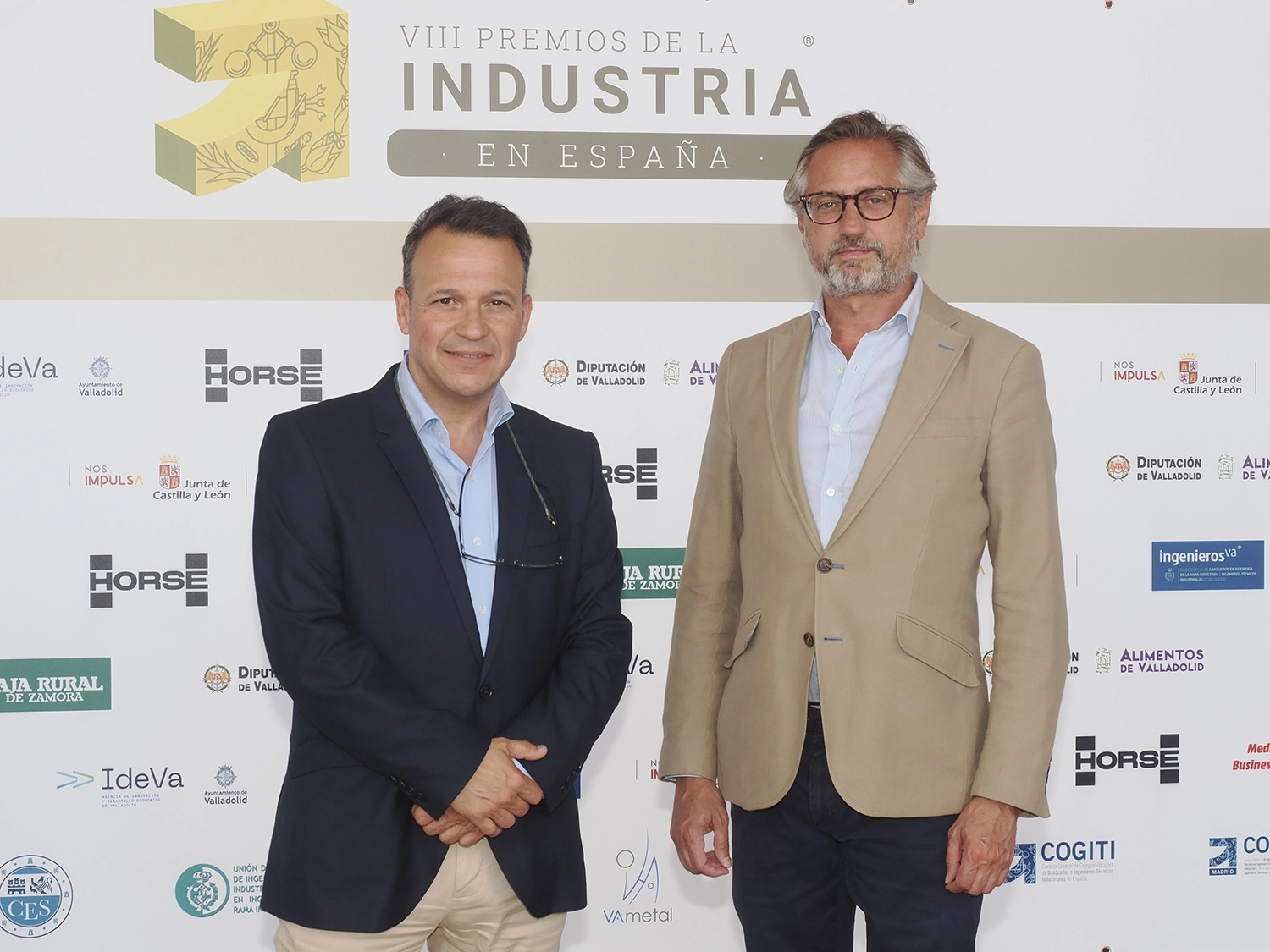 Nuno Pereira y Miguel Moretón, de Vodafone España.